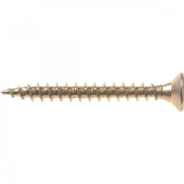 Parafuso Madeira Cabeça Chata Fenda Cruzada/pozidrive 4 Mm X