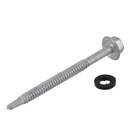 Parafuso para Fixação de Telhas PVC 2 1/2 em Aço 10 Unidades Precon