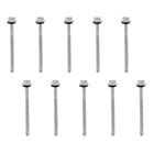 Parafuso para Fixação de Telhas PVC 2 1/2 em Aço 10 Unidades Precon