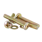 Parafuso para Fixar Suporte de TV Aço 8x50mm M8 Panela Philips 4 peças