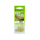 Parafuso para Madeira Cabeça Chata Philips 3x16mm 25 Peças Standers