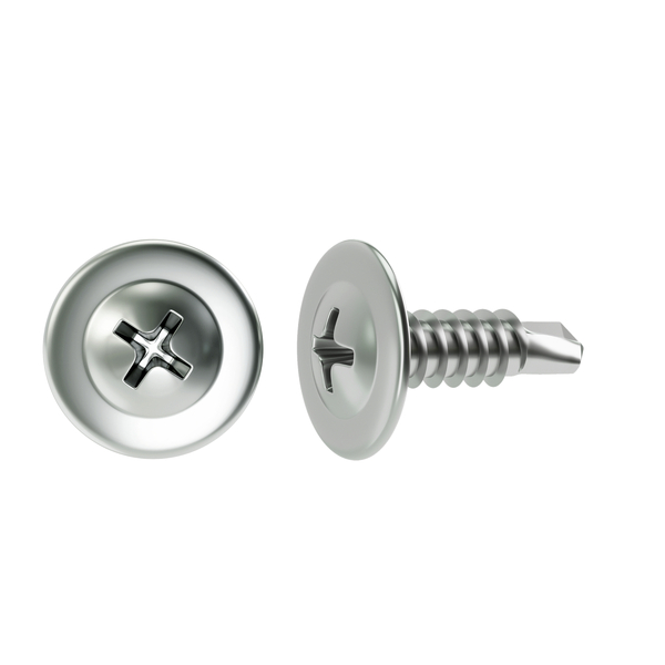 Parafuso para Metais Cabeça Flangeada Philips 16x4,2mm 1000 peças Standers