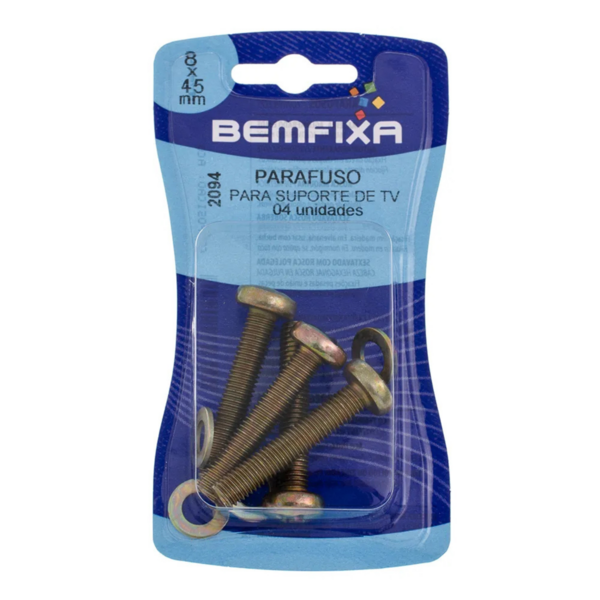 Parafuso Para Suporte De Tv M8x45 Ct