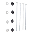 Parafuso para Telha 5/16x230" Aço 4 peças