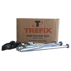 Parafuso para Telheiro 150x7,94mm Aço 100 unidades