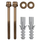 Parafuso Para Vaso Sanitário Latão Bruto Fani