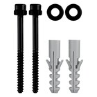 Parafuso Para Vaso Sanitário Preto Fosco Fani