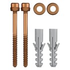 Parafuso Para Vaso Sanitário Rose Gold Fani