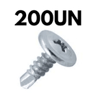 Parafuso Ponta Broca P/ Forro De Pvc 4,2x13 Quantidade:200