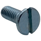 Parafuso Rm Cabeça Chata C/ Fenda Inox 1/4 X 1/2 Unc - C/ 100