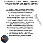 Parafuso Sext Rosca Soberba B 3/16"x50