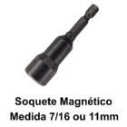 Parafuso Sextavado 1/4x100 Bucha Arruela + Soquete E Broca 10