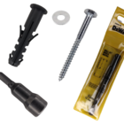 Parafuso Sextavado 1/4x100 Bucha Arruela + Soquete E Broca 10