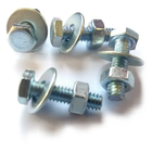 Parafuso Sextavado 3/16x1/2 + Porca - 100 Peças