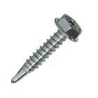 Parafuso Sextavado Brocante 4.2x19mm 100 Pçs Com Soquete 1/4