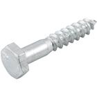 Parafuso Sextavado Rosca Soberba 1/4''x35mm 4 Peças Vonder