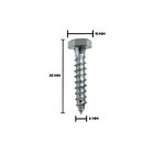 Parafuso Sextavado Soberba Stein 1/4x35 Caixa 300 Pçs