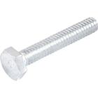 Parafuso Sextavado Zincado 1/4''x1.1/2'' Unc 5 Peças Vonder