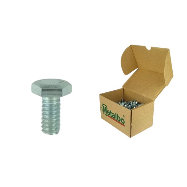 Parafuso Sextavado Zincado 1/4x1/2' 500 Pcs