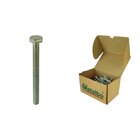 Parafuso Sextavado Zincado 1/4x3' 100 Pcs