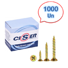 Parafusos Chipboard Chata Ciser 4.0x12 - 1000 Peças