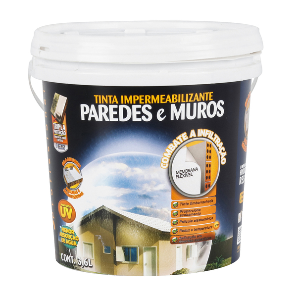 Paredes e Muros Acetinado Elefante 3,6L Hydronorth