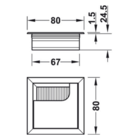 Passa Cabos Designline Machaon Y