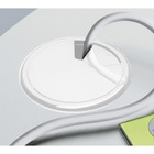 Passa Fio Branco 60mm Plástico Hettich