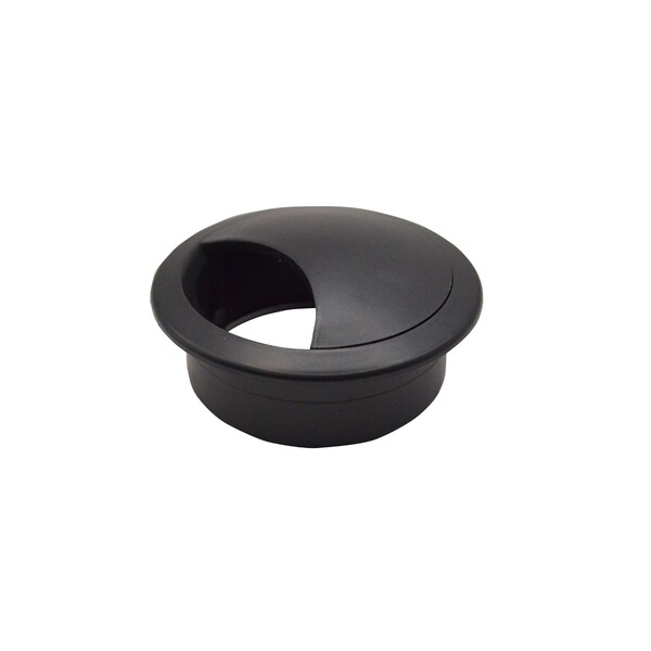 Passa Fio de Encaixe Preto Acessórios para Móveis Sfor