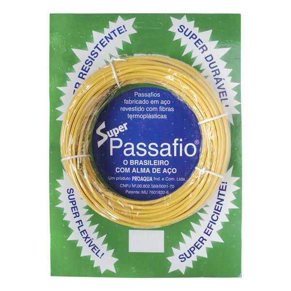 Passa Fio Proaqua Super Alma Aco 15m Blister