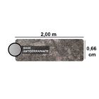 Passadeira 0,66m X 2,00m Alasca  Antiderrapante. Grafite