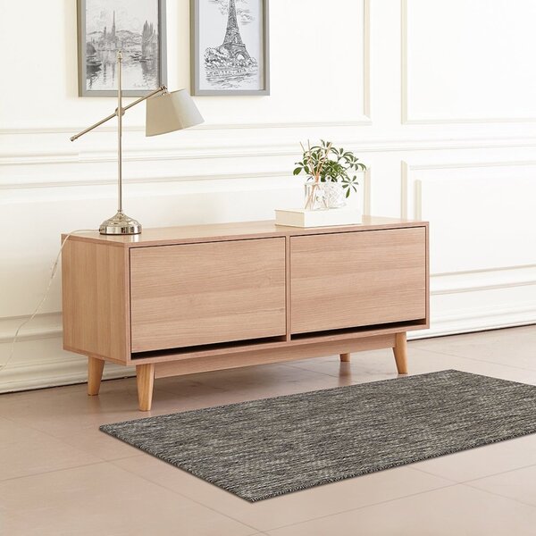 Passadeira 75x150cm New Boucle Tapetes São Carlos Chumbo