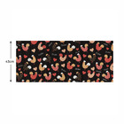 Passadeira Animal Preta 0,43x1,00m