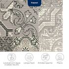 Passadeira Antiderrapante Em Rolo Tropical 65cm X 15m Azulejo