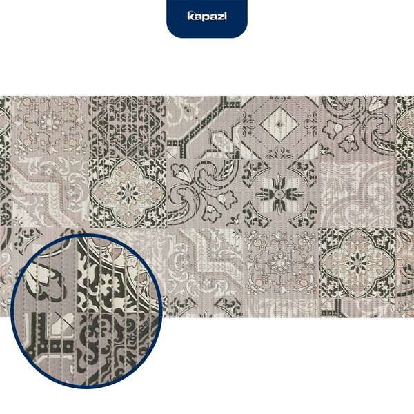 Passadeira Antiderrapante Em Rolo Tropical 65cm X 15m Azulejo