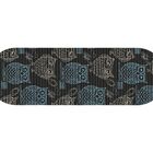 Passadeira Antiderrapante Rolo Tropical Corujas 43cmx15m