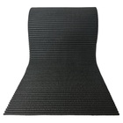 Passadeira Antiderrapante Soft Para Cozinha 1,5mt X 43cm Preto