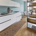 Passadeira Antiderrapante Tropical 43cm X 130cm Café Expresso