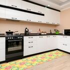 Passadeira Antiderrapante Tropical 43cm X 130cm Cítrico Kapazi