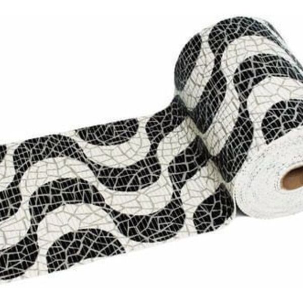 Passadeira Antiderrapante Tropical Em Rolo 65cm X 15m Tr113 K