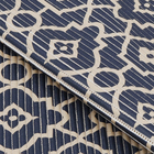 Passadeira Arabesco Azul Marinho 65cm