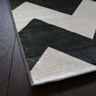 Passadeira Belga Geometric 07 Preto 0,67x1,05m - Edantex