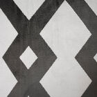 Passadeira Belga Geometric 10 Preto 0,67x2,10m - Edantex