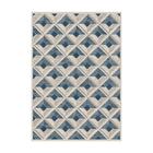 Passadeira Belga Harmony Trendy 9889 Cinza Azul 0,67x2,00m -