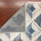 Passadeira Belga Harmony Trendy 9889 Cinza Azul 0,67x2,00m -