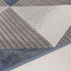 Passadeira Belga Innove 03 Azul-cinza 0,68x2,20m - Niazitex