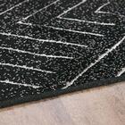 Passadeira Belga Innove 07 Preto 0,68x2,20m - Niazitex