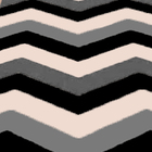 Passadeira Chevrom Preto, Cinza E Bege Casa Dona Antiderrapan