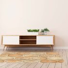 Passadeira Circulos E Flores Único