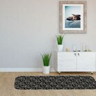 Passadeira Coffee Abstract Único